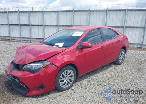 2018 Toyota Corolla Le из США, поврежденный, VIN 2T1BURHE4JC031597